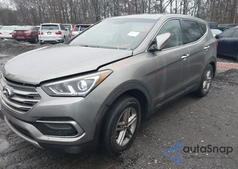 2017 Hyundai Santa Fe Sport 2.4L from USA, damaged, VIN 5XYZT3LB2HG419423